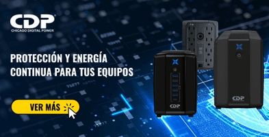 Protección y energía continua para tus equipos con CDP